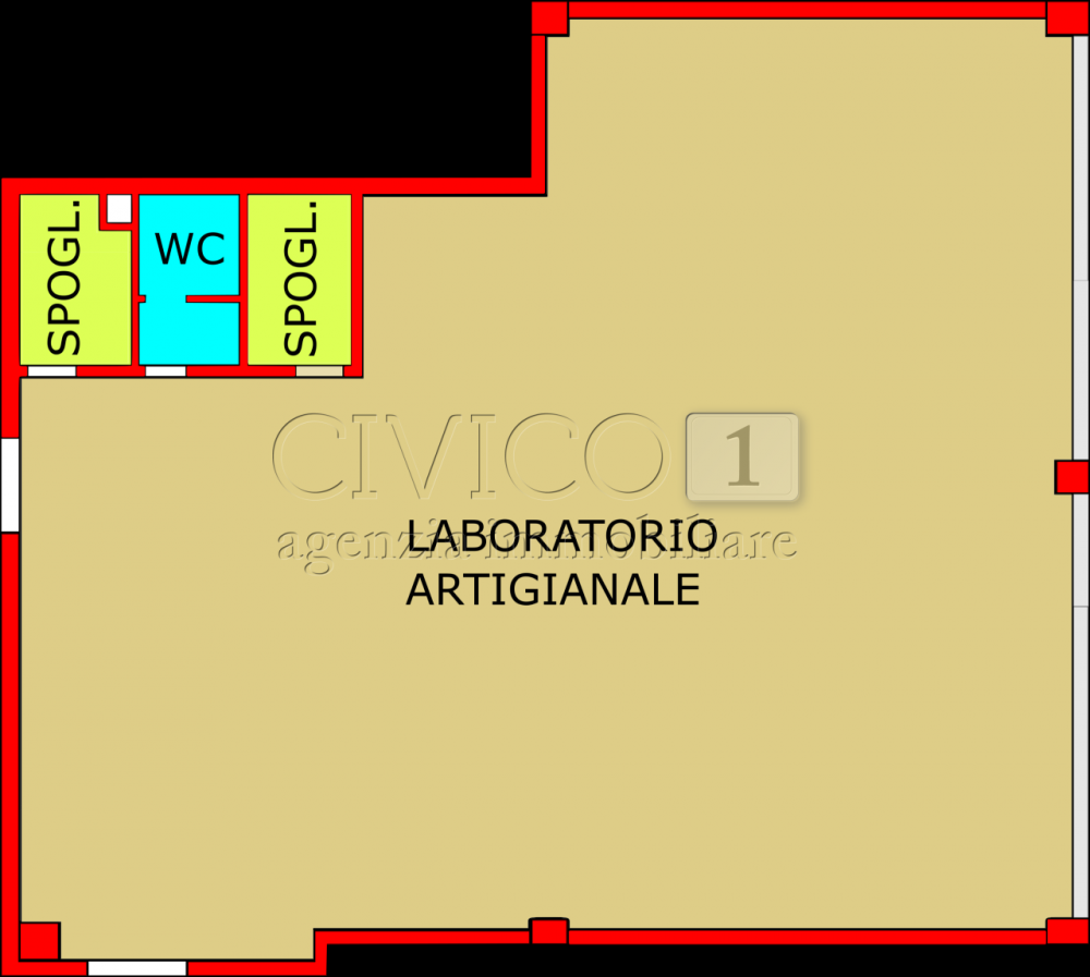 Capannone monolocale in vendita a vicenza - Capannone monolocale in vendita a vicenza