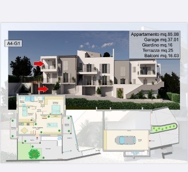 Villa indipendente quadrilocale in vendita a belvedere-ostrense - Villa indipendente quadrilocale in vendita a belvedere-ostrense