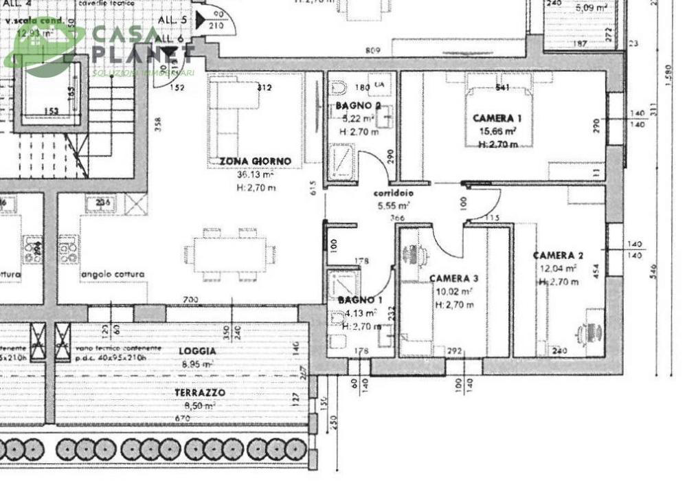 Appartamento plurilocale in vendita a Marcon - Appartamento plurilocale in vendita a Marcon