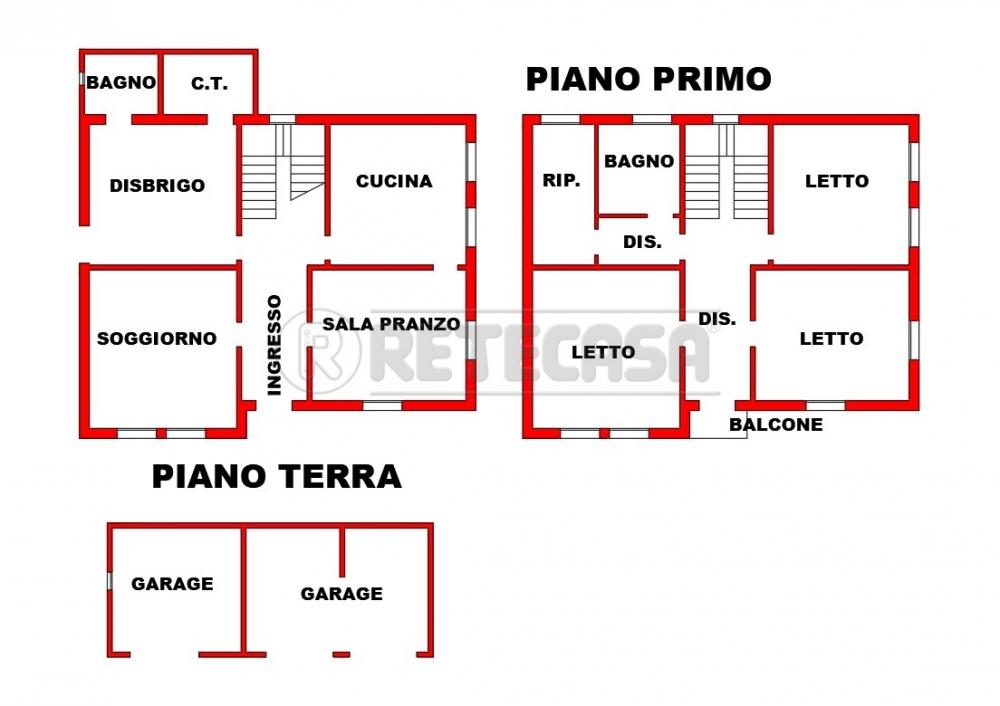 Villa indipendente plurilocale in vendita a ficarolo - Villa indipendente plurilocale in vendita a ficarolo