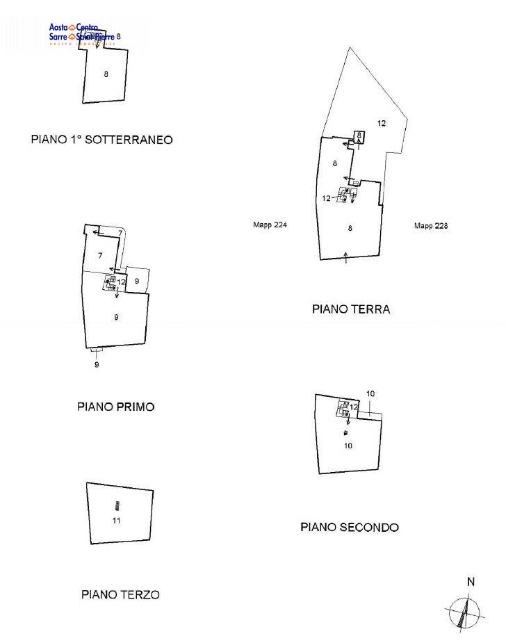 Rustico / casale plurilocale in vendita a Aosta - Rustico / casale plurilocale in vendita a Aosta