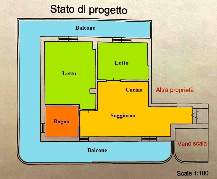 Appartamento bilocale in vendita a casamassima - Appartamento bilocale in vendita a casamassima