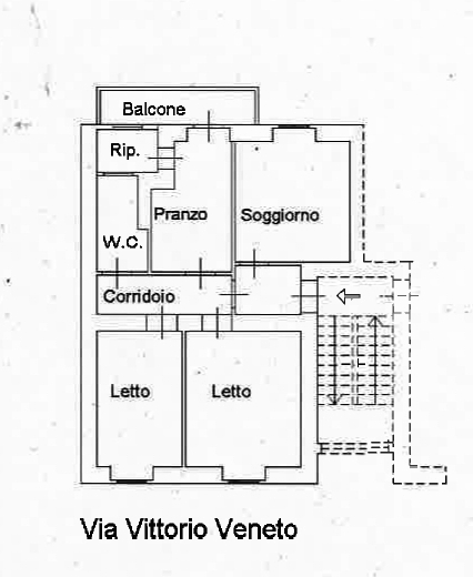 Appartamento trilocale in vendita a turi - Appartamento trilocale in vendita a turi