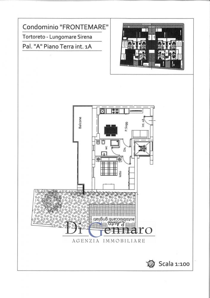 Appartamento bilocale in vendita a Tortoreto - Appartamento bilocale in vendita a Tortoreto