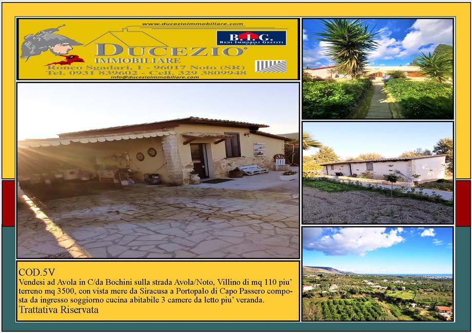 casa indipendente in vendita ad Avola