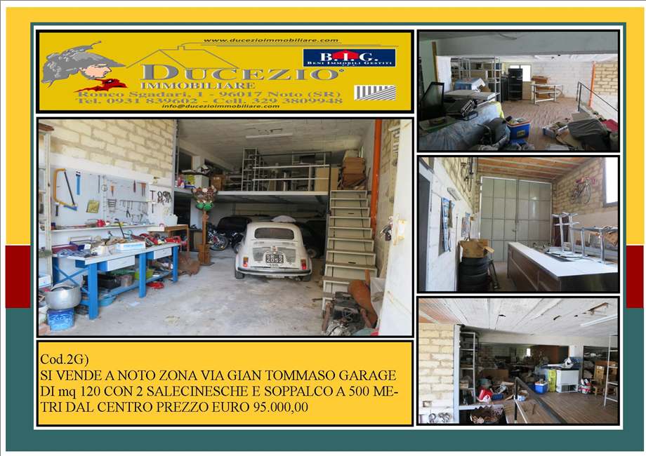 Garage monolocale in vendita a Noto - Garage monolocale in vendita a Noto