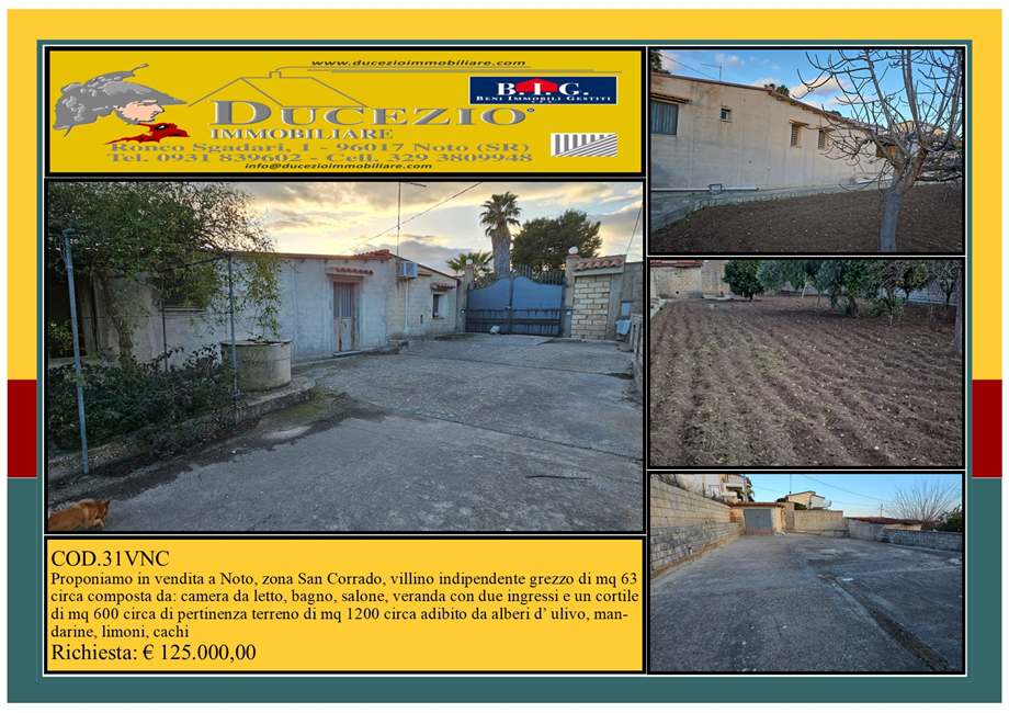 villa indipendente in vendita a San corrado di fuori