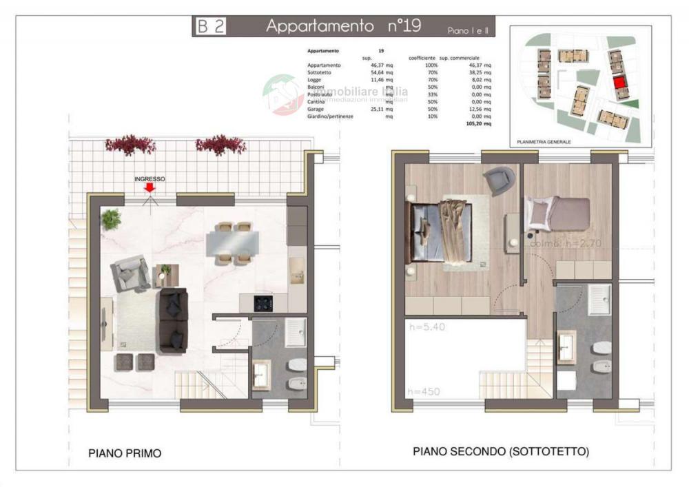 Appartamento trilocale in vendita a consiglio di rumo - Appartamento trilocale in vendita a consiglio di rumo