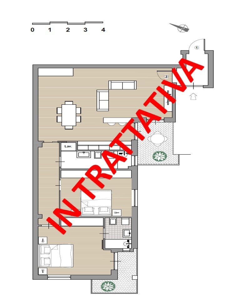 Appartamento trilocale in vendita a monopoli - Appartamento trilocale in vendita a monopoli