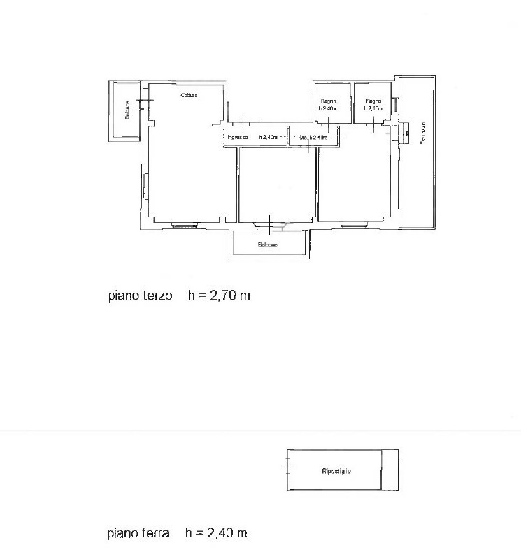 Appartamento quadrilocale in vendita a Lido di camaiore - Appartamento quadrilocale in vendita a Lido di camaiore