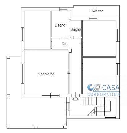 Appartamento trilocale in vendita a Rignano Flaminio - Appartamento trilocale in vendita a Rignano Flaminio