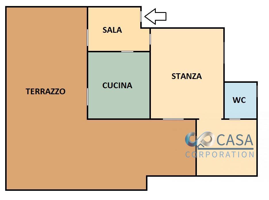 Appartamento quadrilocale in vendita a Rocca di Papa - Appartamento quadrilocale in vendita a Rocca di Papa