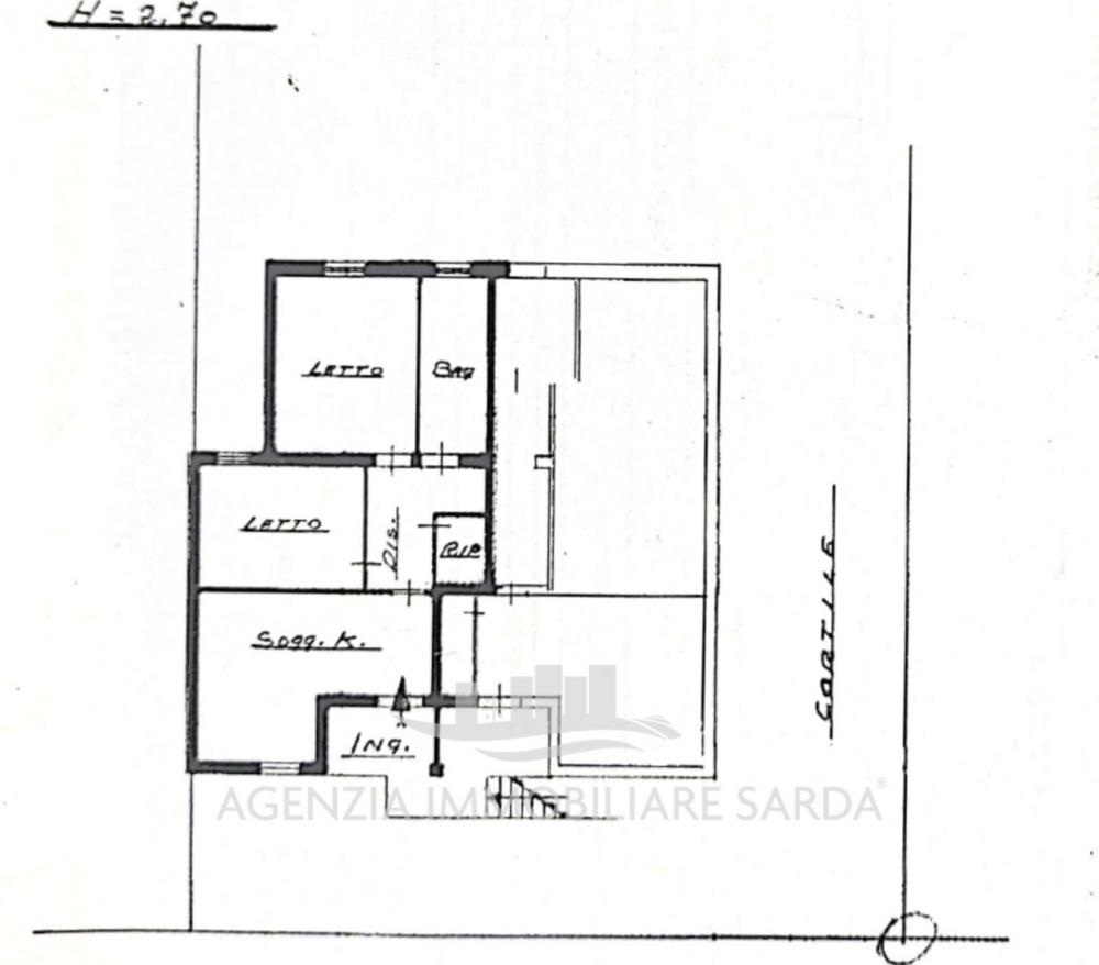 Appartamento trilocale in vendita a olmedo - Appartamento trilocale in vendita a olmedo