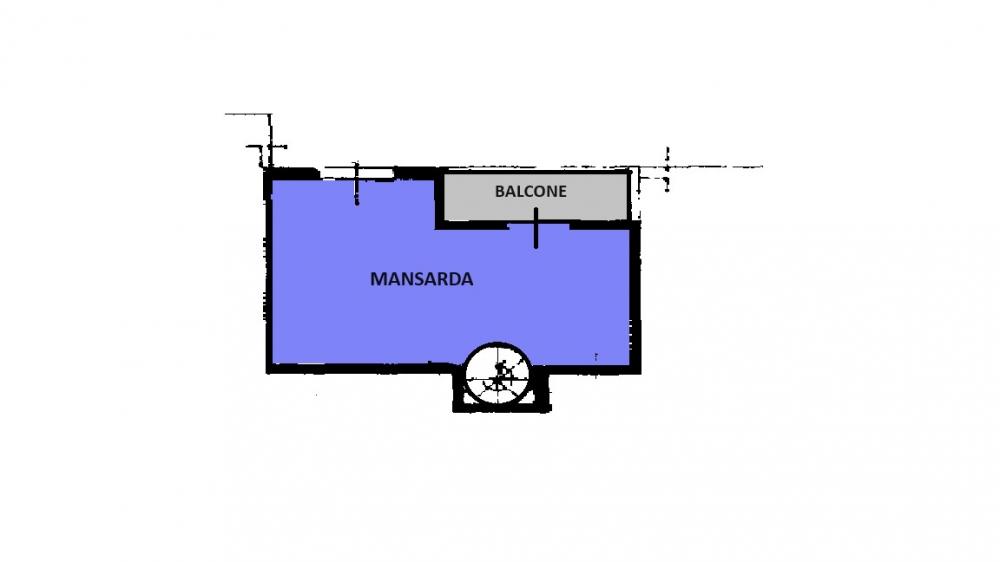 mansarda - Appartamento trilocale in vendita a gragnano-trebbiense