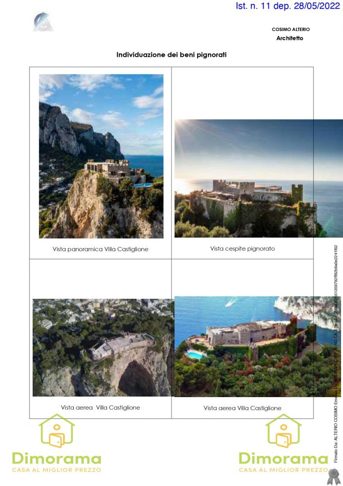 villa in vendita a Capri