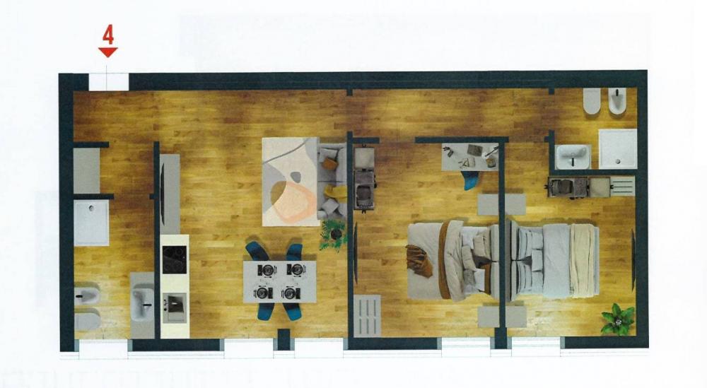 Appartamento trilocale in vendita a San Donà di Piave - Appartamento trilocale in vendita a San Donà di Piave