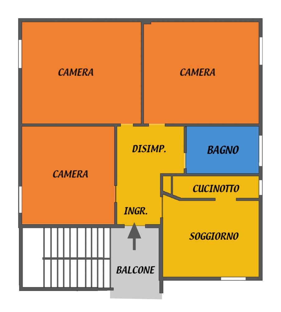 Appartamento quadrilocale in affitto a bologna - Appartamento quadrilocale in affitto a bologna