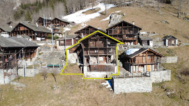 Rustico / casale quadrilocale in vendita a alagna-valsesia - Rustico / casale quadrilocale in vendita a alagna-valsesia