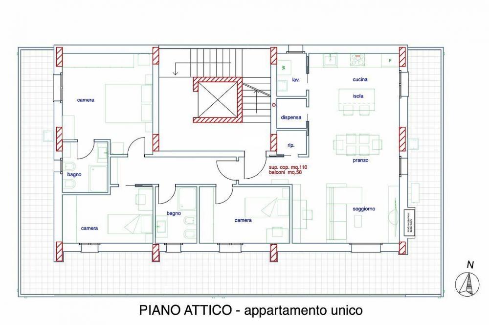 Attico quadrilocale in vendita a san-benedetto-del-tronto - Attico quadrilocale in vendita a san-benedetto-del-tronto