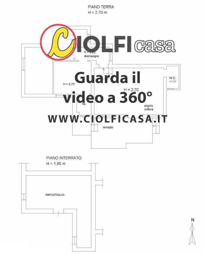 Casa bilocale in vendita a Colfelice - Casa bilocale in vendita a Colfelice