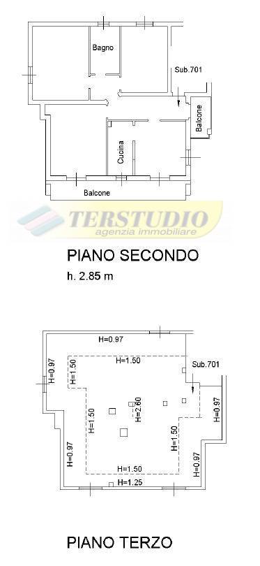 Appartamento trilocale in vendita a Almenno San Bartolomeo - Appartamento trilocale in vendita a Almenno San Bartolomeo