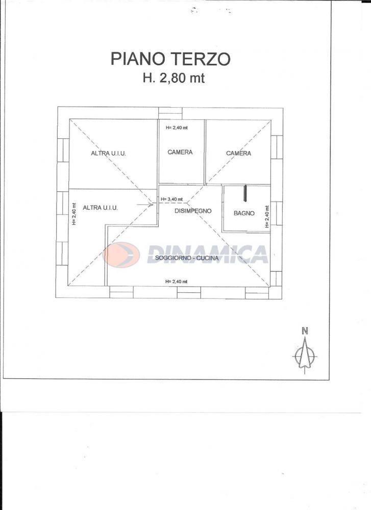 Attico trilocale in vendita a morbegno - Attico trilocale in vendita a morbegno