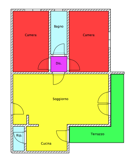 Appartamento quadrilocale in vendita a San Giuliano Terme - Appartamento quadrilocale in vendita a San Giuliano Terme