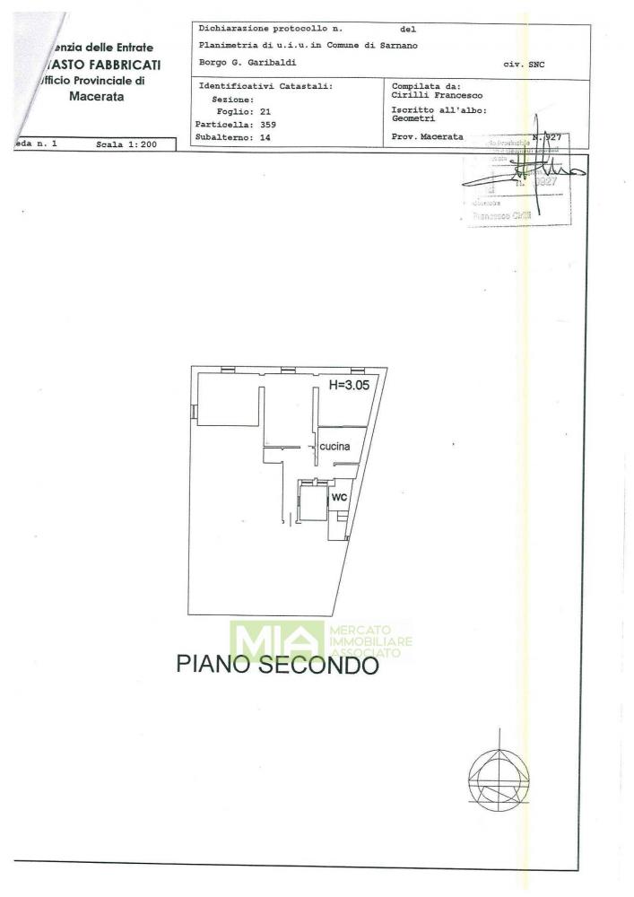 Appartamento plurilocale in vendita a Sarnano - Appartamento plurilocale in vendita a Sarnano