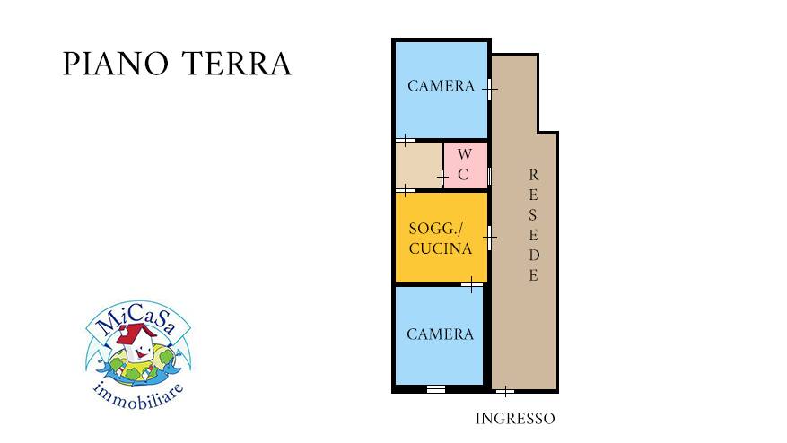 Casa trilocale in affitto a Pisa - Casa trilocale in affitto a Pisa