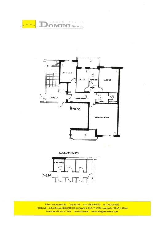 0502b9c87176b22c09a3a4b4ddae88dc - Appartamento plurilocale in vendita a Udine