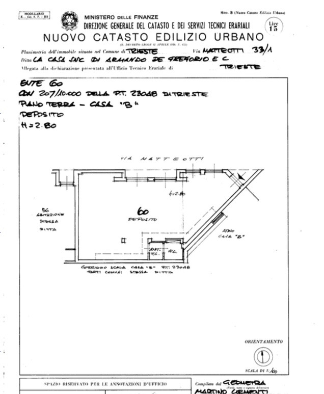 Magazzino-laboratorio in vendita a Trieste - Magazzino-laboratorio in vendita a Trieste