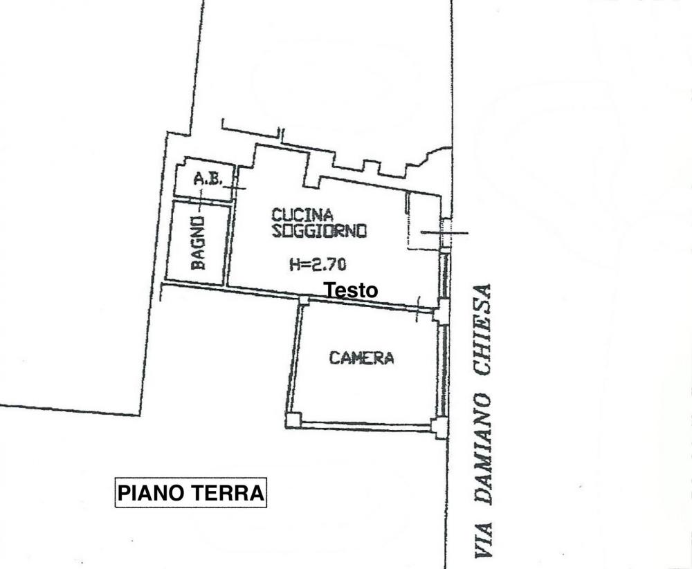 Appartamento trilocale in vendita a Fabriano - Appartamento trilocale in vendita a Fabriano