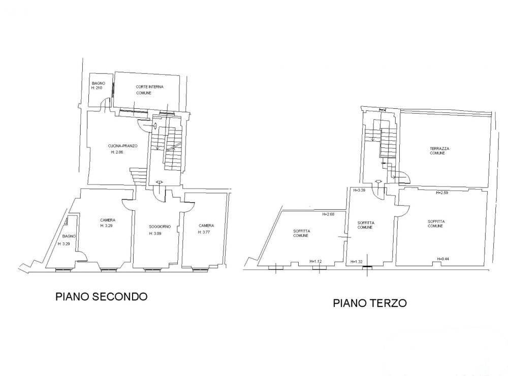 Appartamento plurilocale in vendita a Fabriano - Appartamento plurilocale in vendita a Fabriano