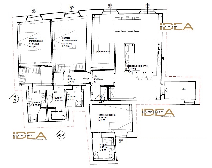 Appartamento quadrilocale in vendita a lucca - Appartamento quadrilocale in vendita a lucca