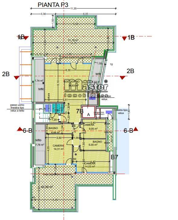 Attico quadrilocale in vendita a Treviso - Attico quadrilocale in vendita a Treviso