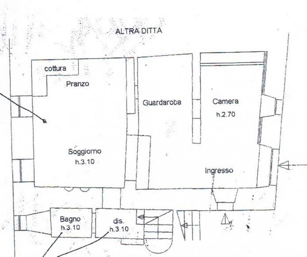 PARTICOLARE - Villa indipendente trilocale in vendita a campagnatico