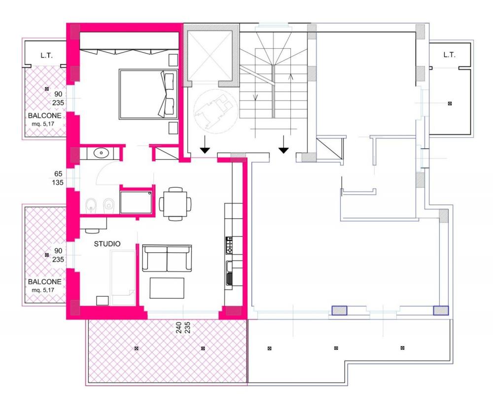 Appartamento trilocale in vendita a Porto San Giorgio - Appartamento trilocale in vendita a Porto San Giorgio