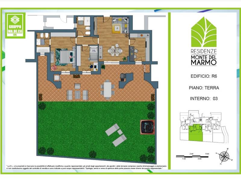 Appartamento trilocale in vendita a Roma - Appartamento trilocale in vendita a Roma