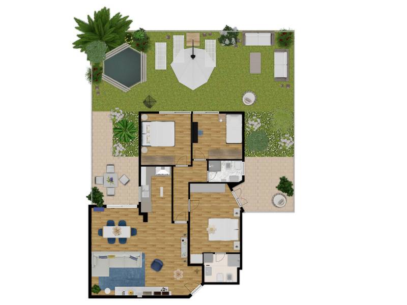 Appartamento quadrilocale in vendita a Roma - Appartamento quadrilocale in vendita a Roma