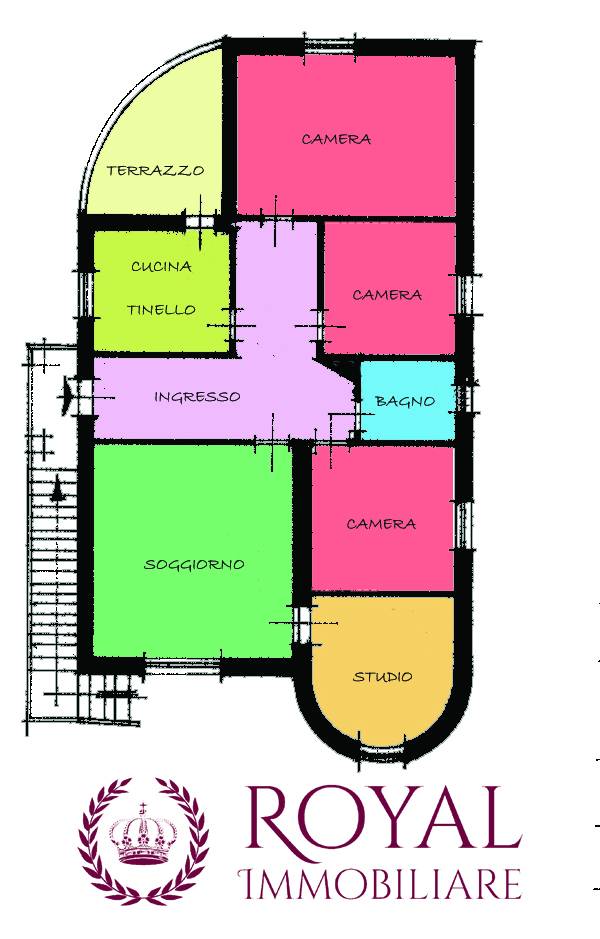 Appartamento quadrilocale in vendita a Livorno - Appartamento quadrilocale in vendita a Livorno