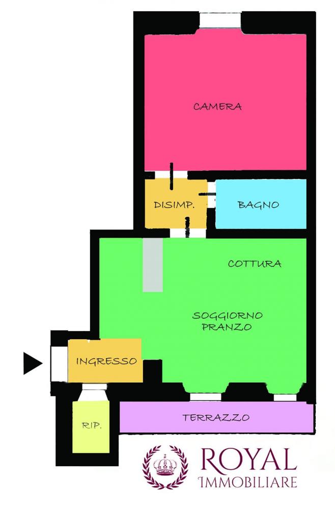 Appartamento bilocale in vendita a Livorno - Appartamento bilocale in vendita a Livorno