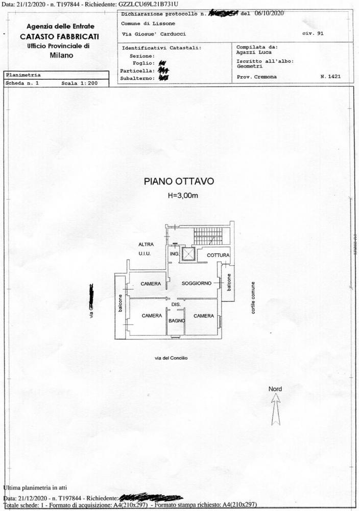 Appartamento quadrilocale in vendita a lissone - Appartamento quadrilocale in vendita a lissone
