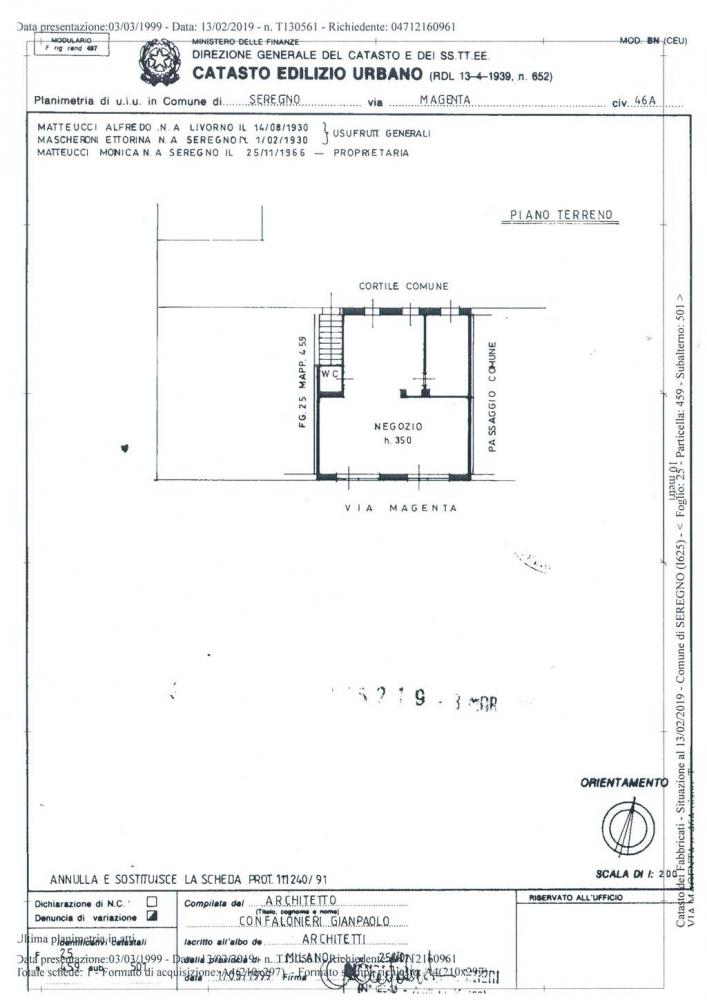 Negozio trilocale in affitto a seregno - Negozio trilocale in affitto a seregno