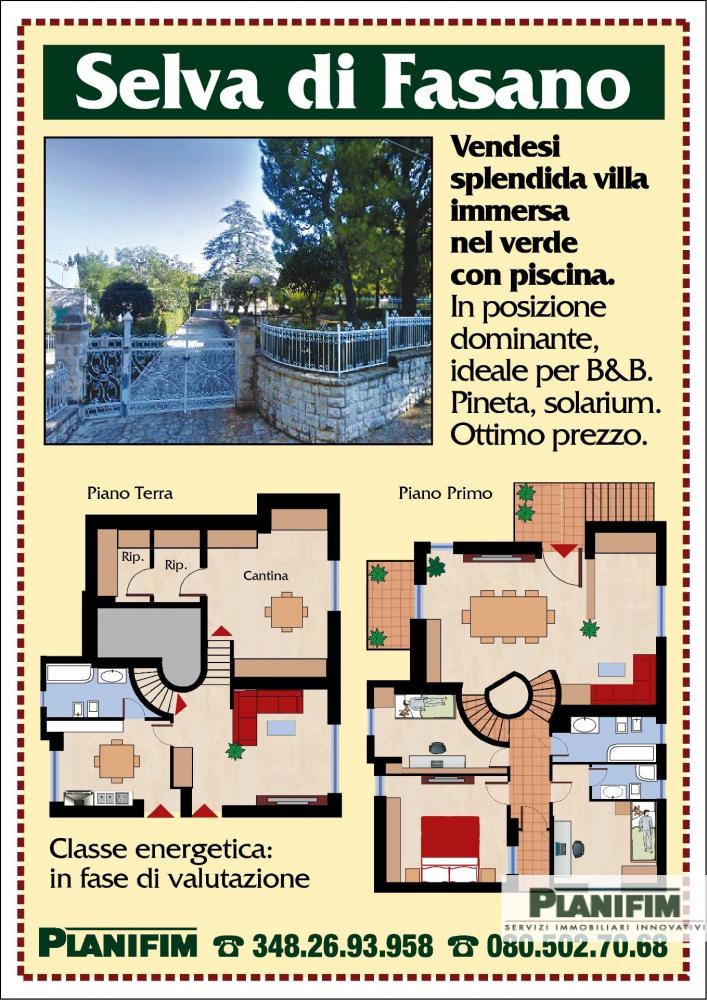 Villa plurilocale in vendita a Fasano - Villa plurilocale in vendita a Fasano