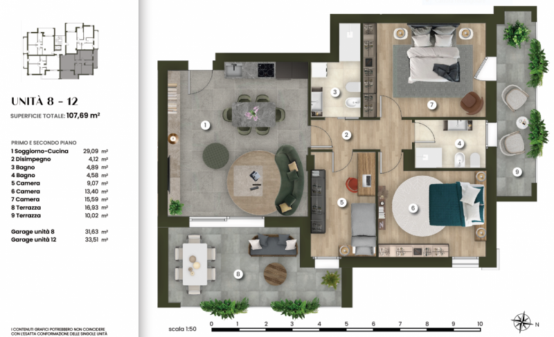 Appartamento quadrilocale in vendita a abano-terme - Appartamento quadrilocale in vendita a abano-terme