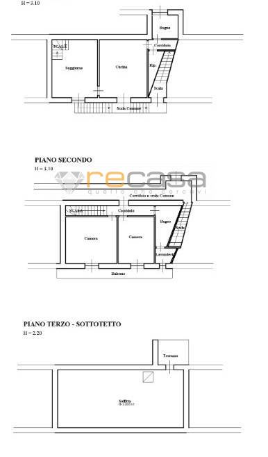 Appartamento trilocale in vendita - Appartamento trilocale in vendita