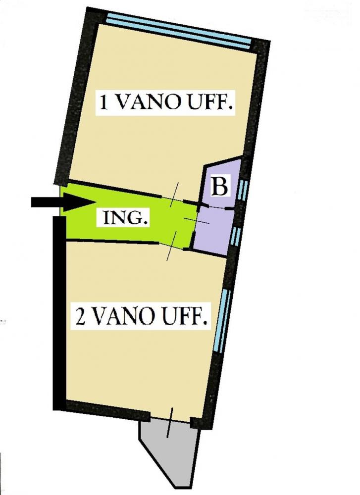 Ufficio bilocale in vendita a vimercate - Ufficio bilocale in vendita a vimercate