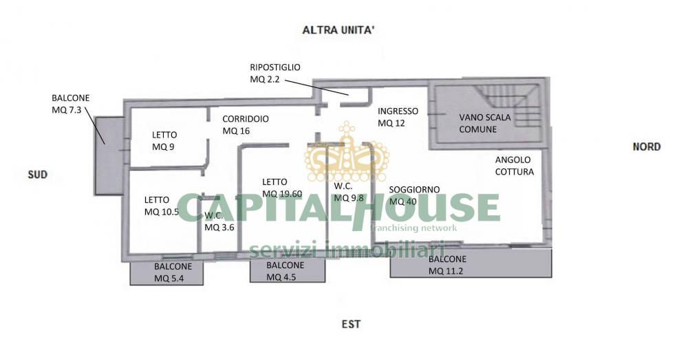 Appartamento quadrilocale in vendita a Cicciano - Appartamento quadrilocale in vendita a Cicciano