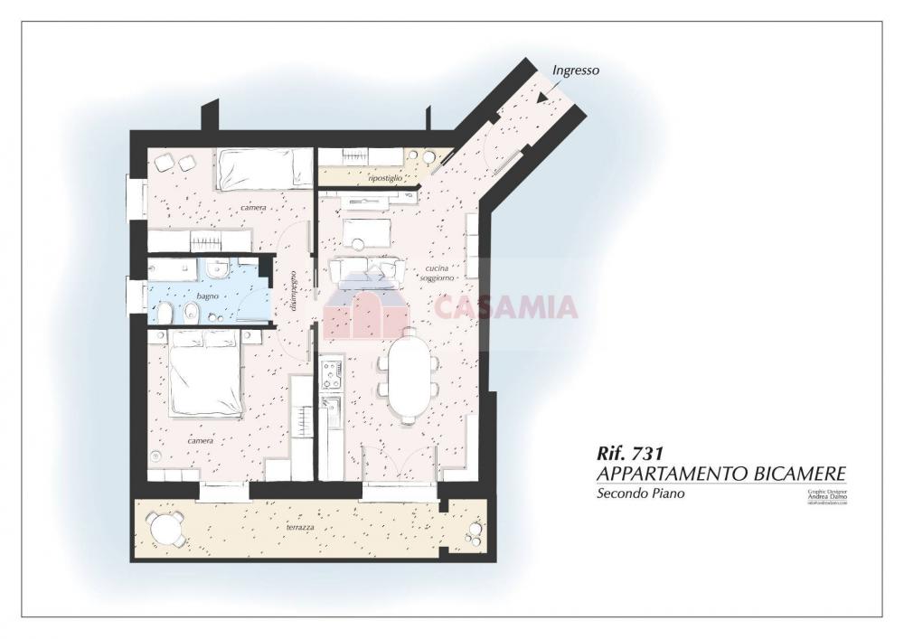 Appartamento plurilocale in vendita a Vazzola - Appartamento plurilocale in vendita a Vazzola