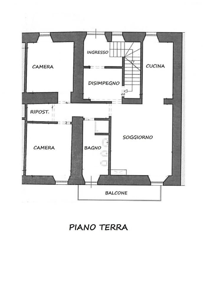 Appartamento plurilocale in vendita a Spoleto - Appartamento plurilocale in vendita a Spoleto